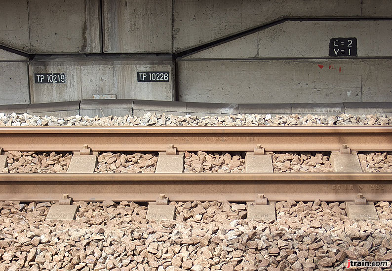 Tracks Closeup