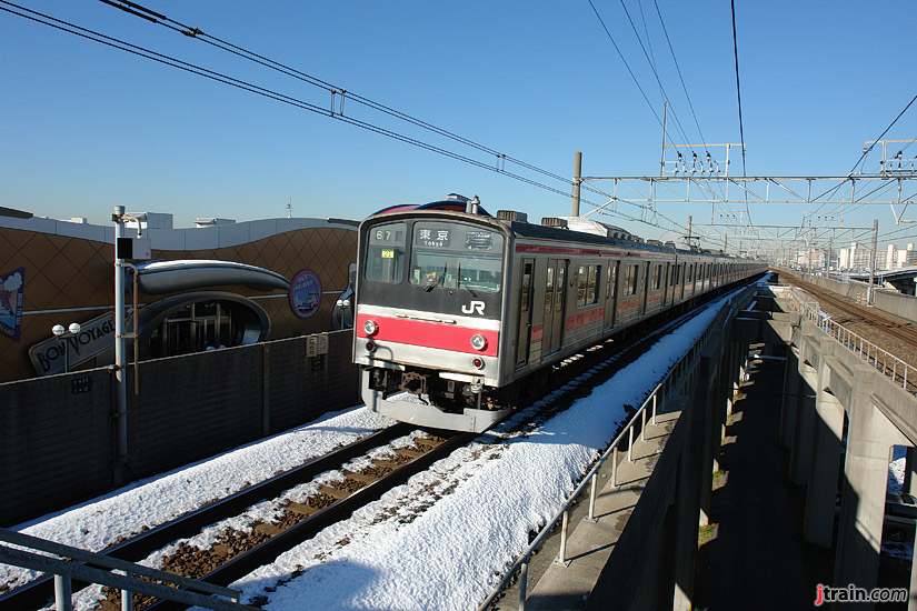 Snow At Maihama