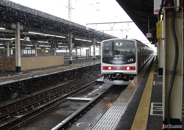 Snow At Shin Narashino